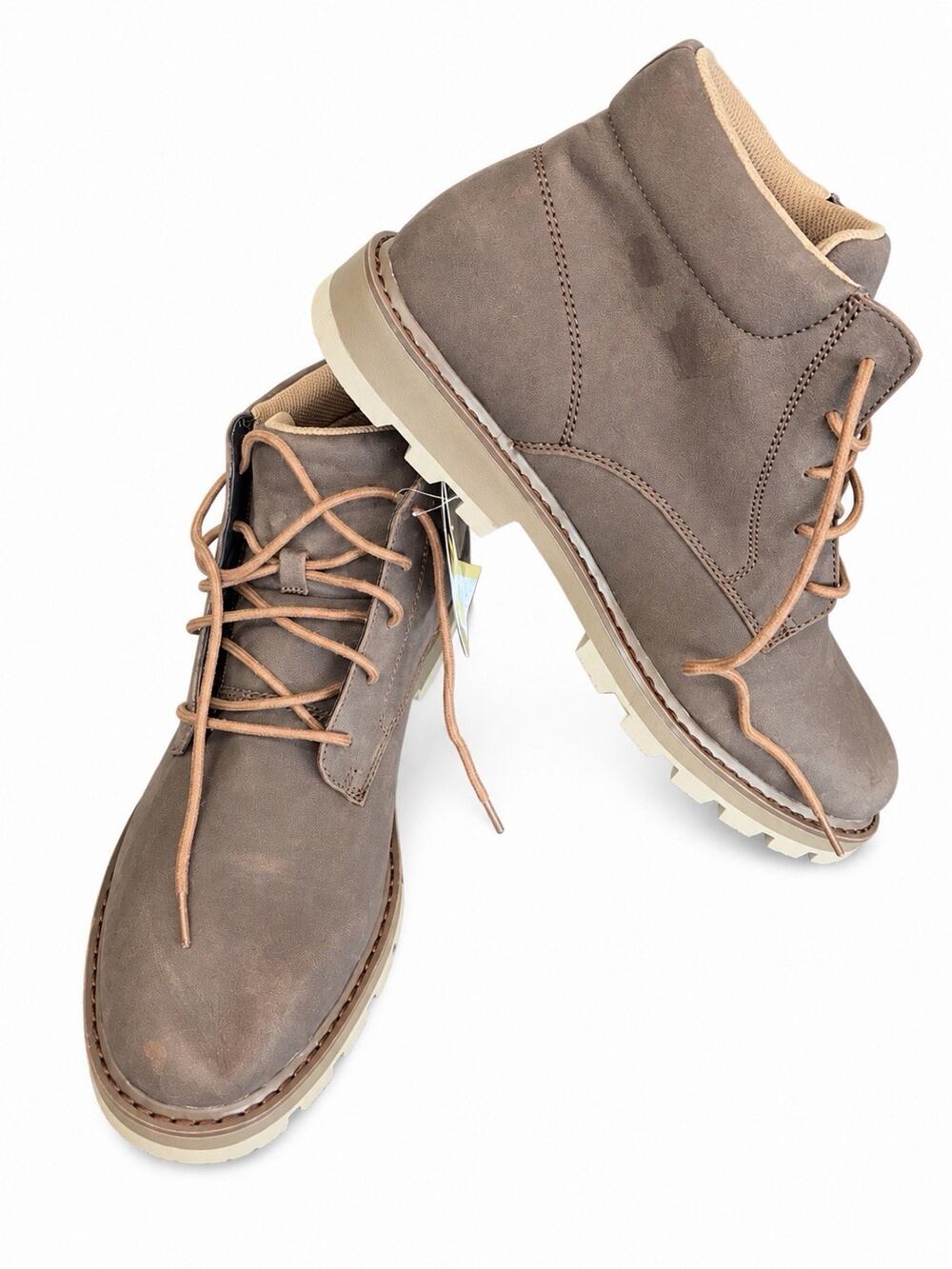 Goodfellow & Co Men’s Chukka Boots Size 11.5 Brown Memory Foam Casual Shoes